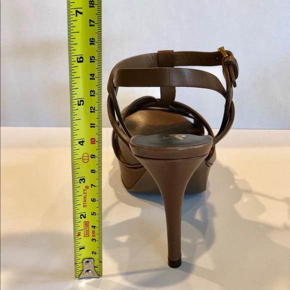 ⛔️SOLD⛔️Authentic YSL Tribute Sandal Brown Size 36 - Picture 4 of 8